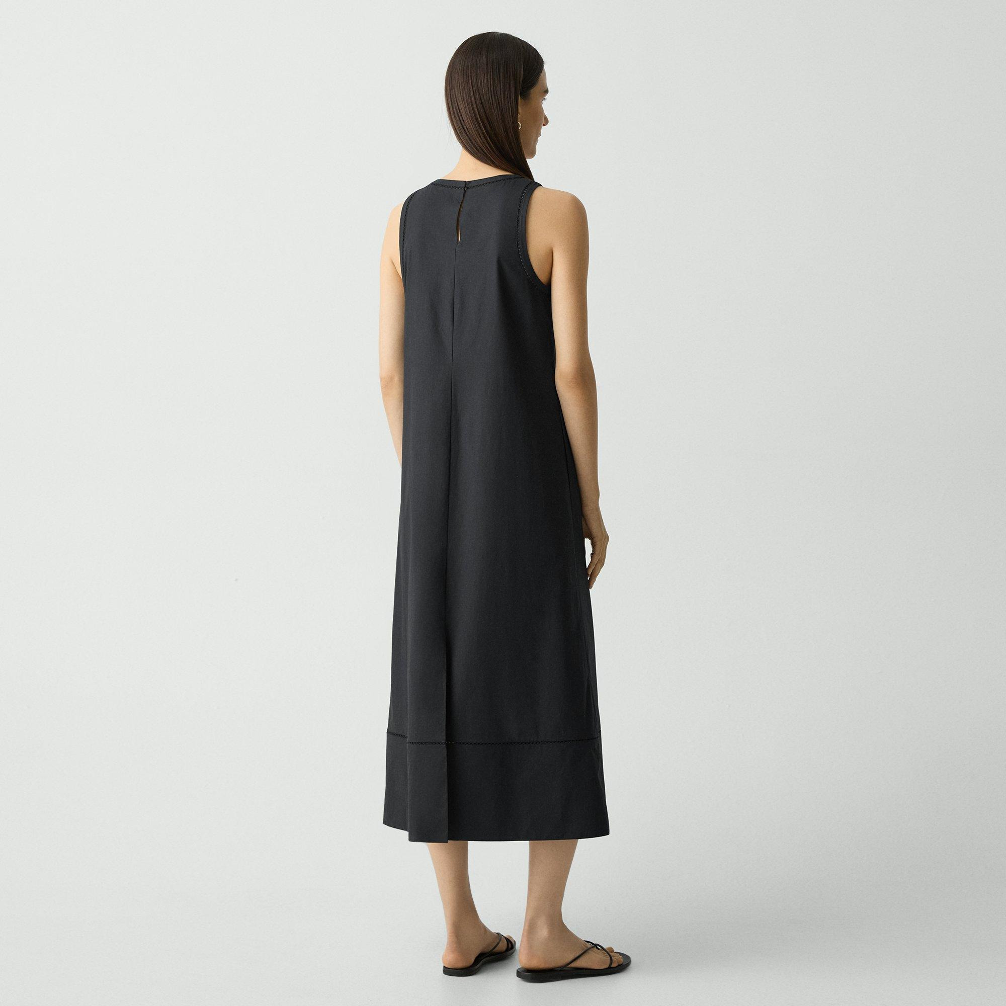 Maxi Tank Dress in City Poplin - 4