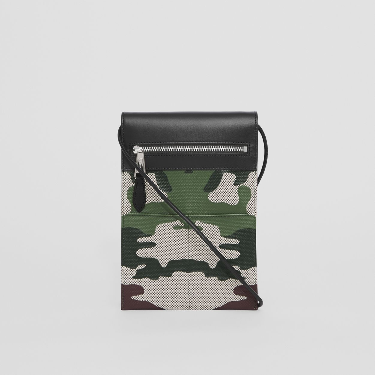 Camouflage Print Canvas Pocket Phone Case - 9