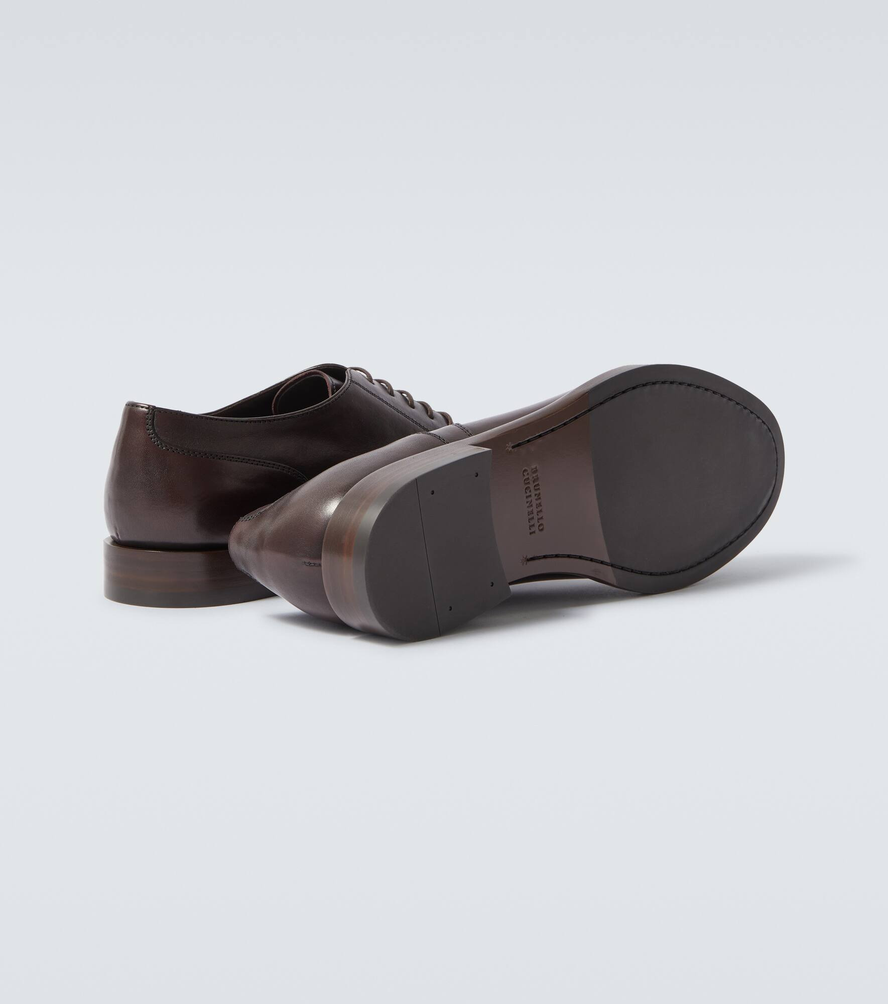 Leather Derby shoes - 7