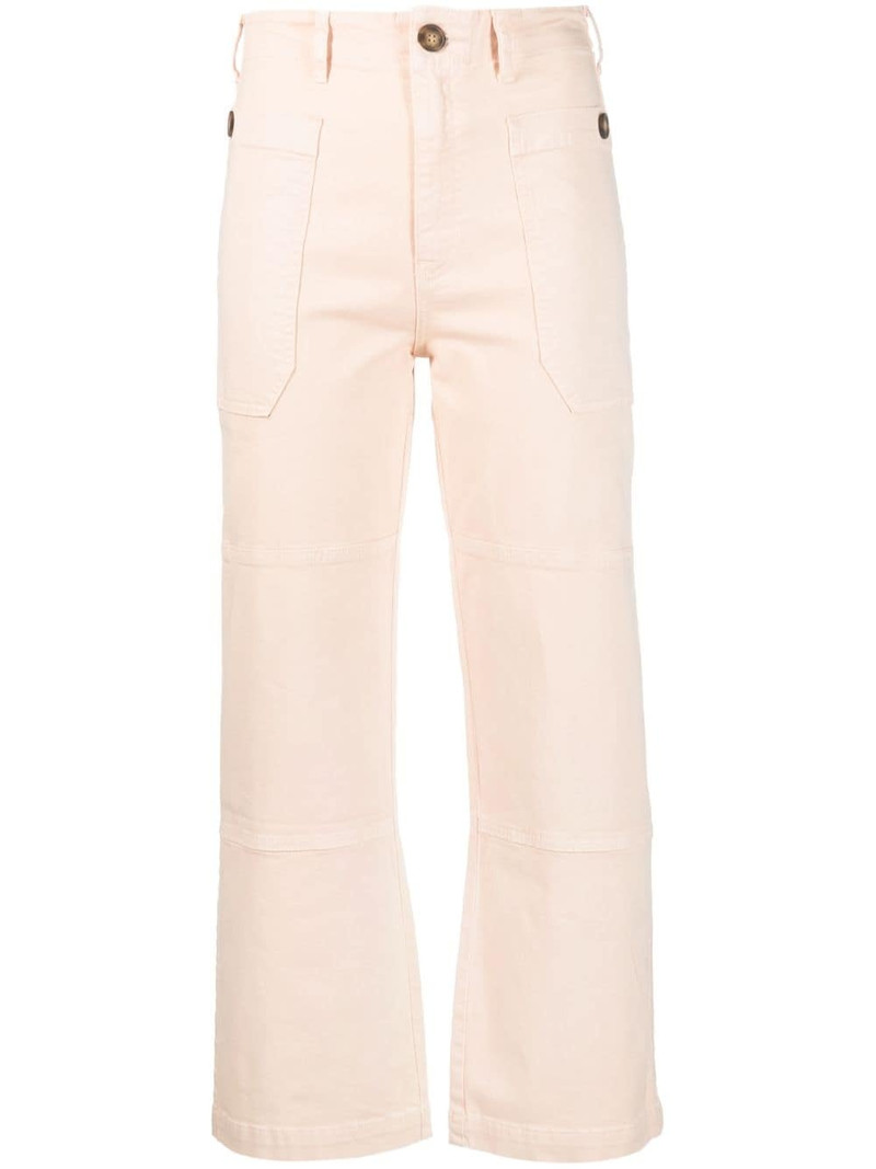 straight-leg utility trousers 1