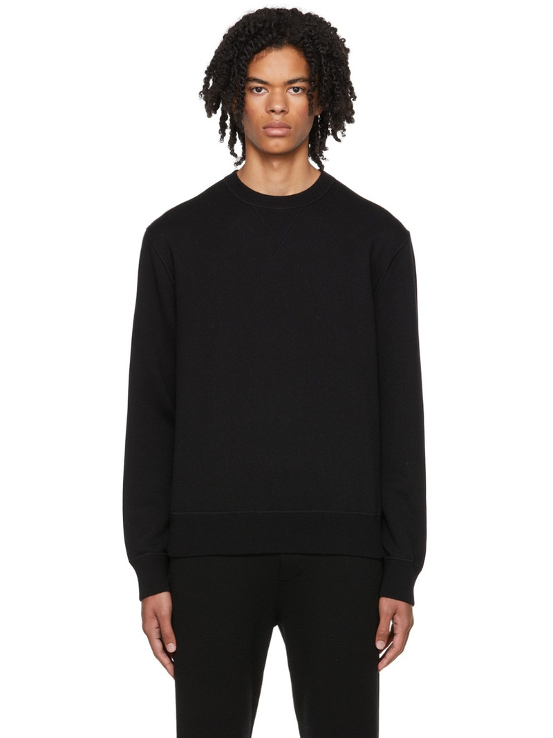 Black Cashmere Sweater - 1