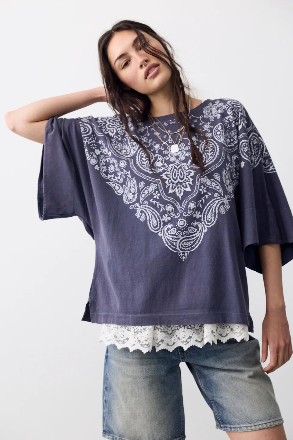 We The Free Heirloom Printed Tee - 1