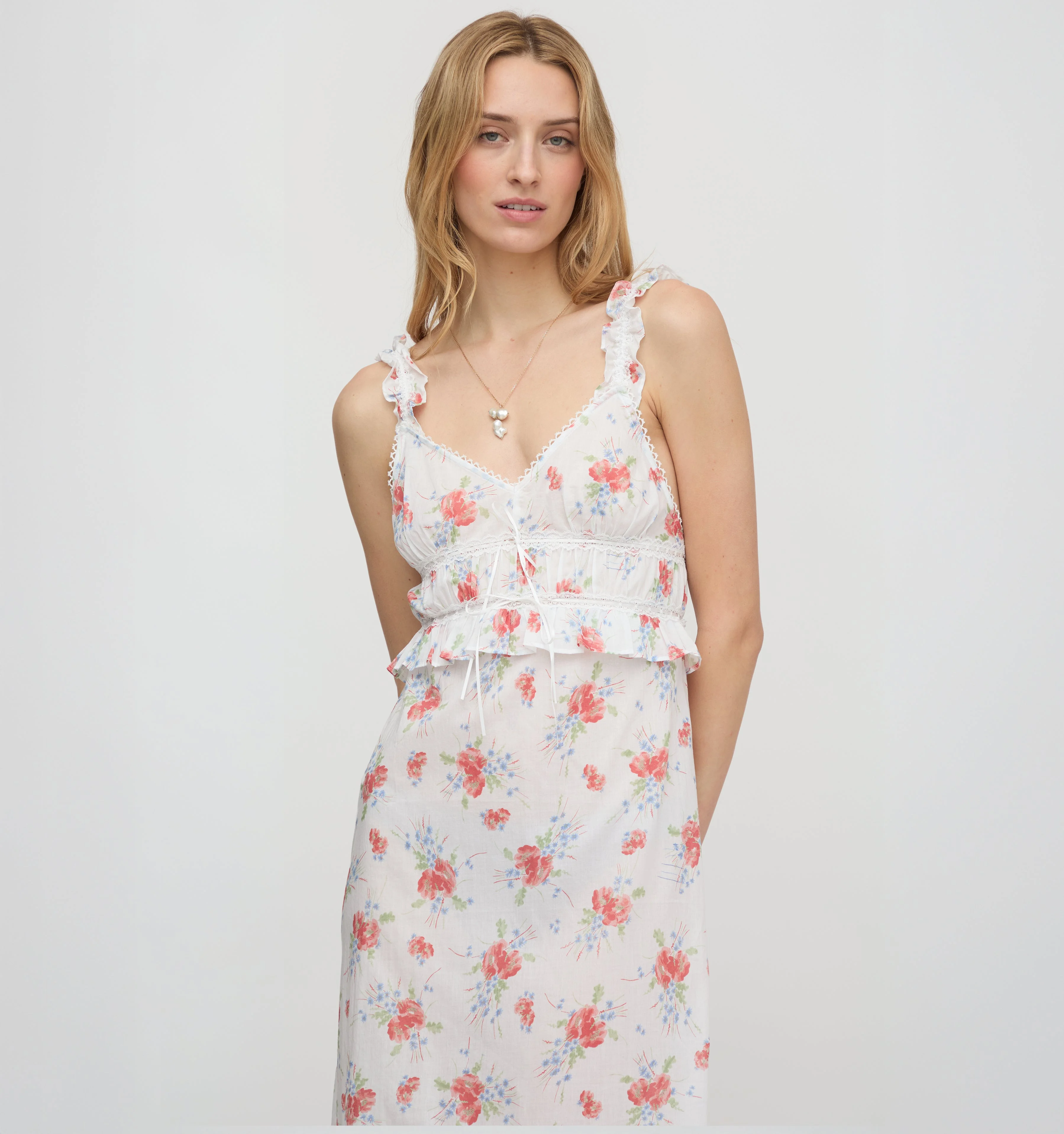 The Bonnie Nightgown - Sunburst Blossoms - 1