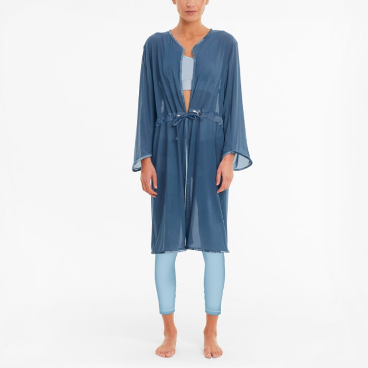 (WMNS) PUMA Exhale Power Mesh Gown 'Ensign Blue' 520402-89 - 5