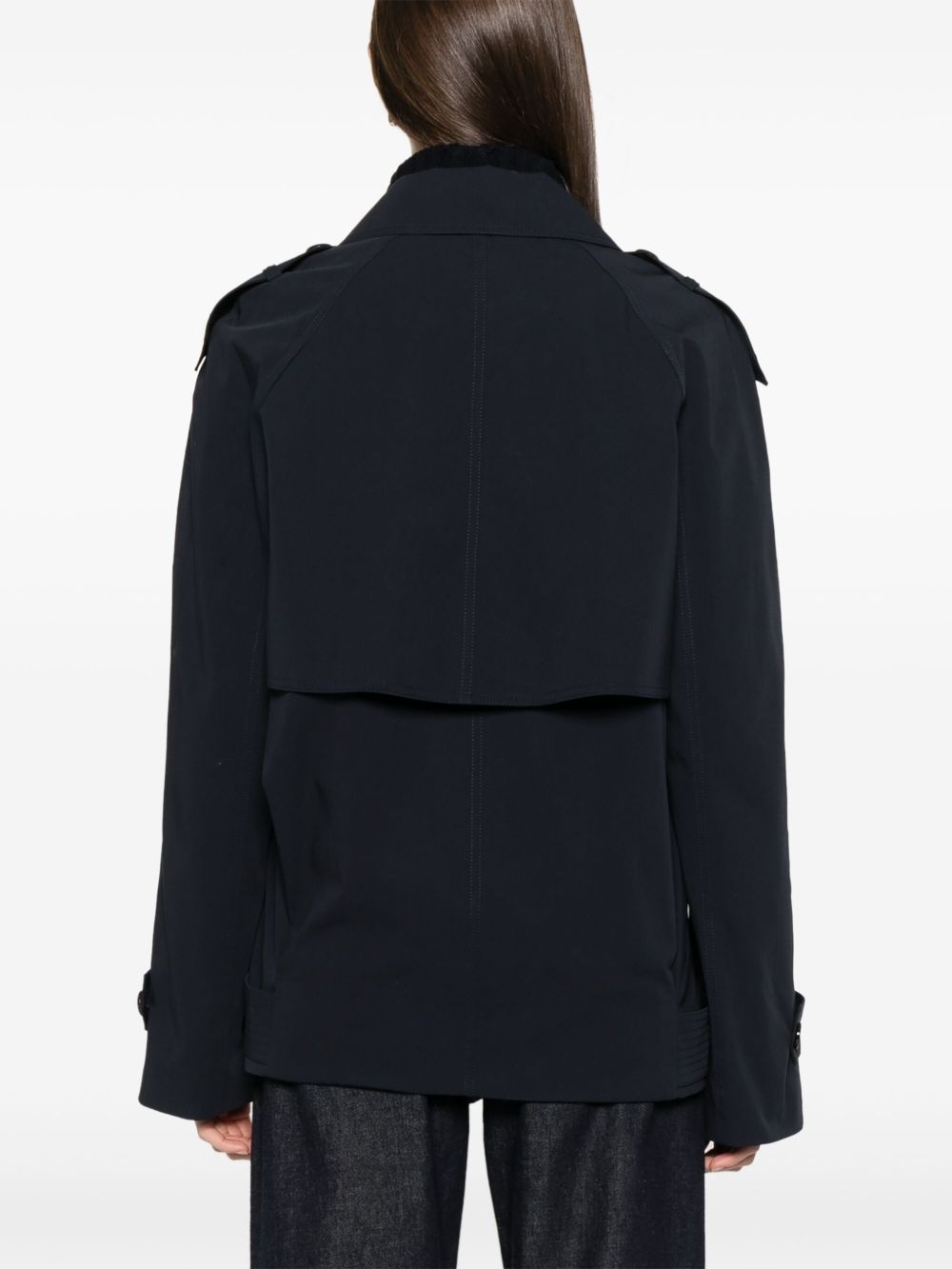 cotton peacoat - 4