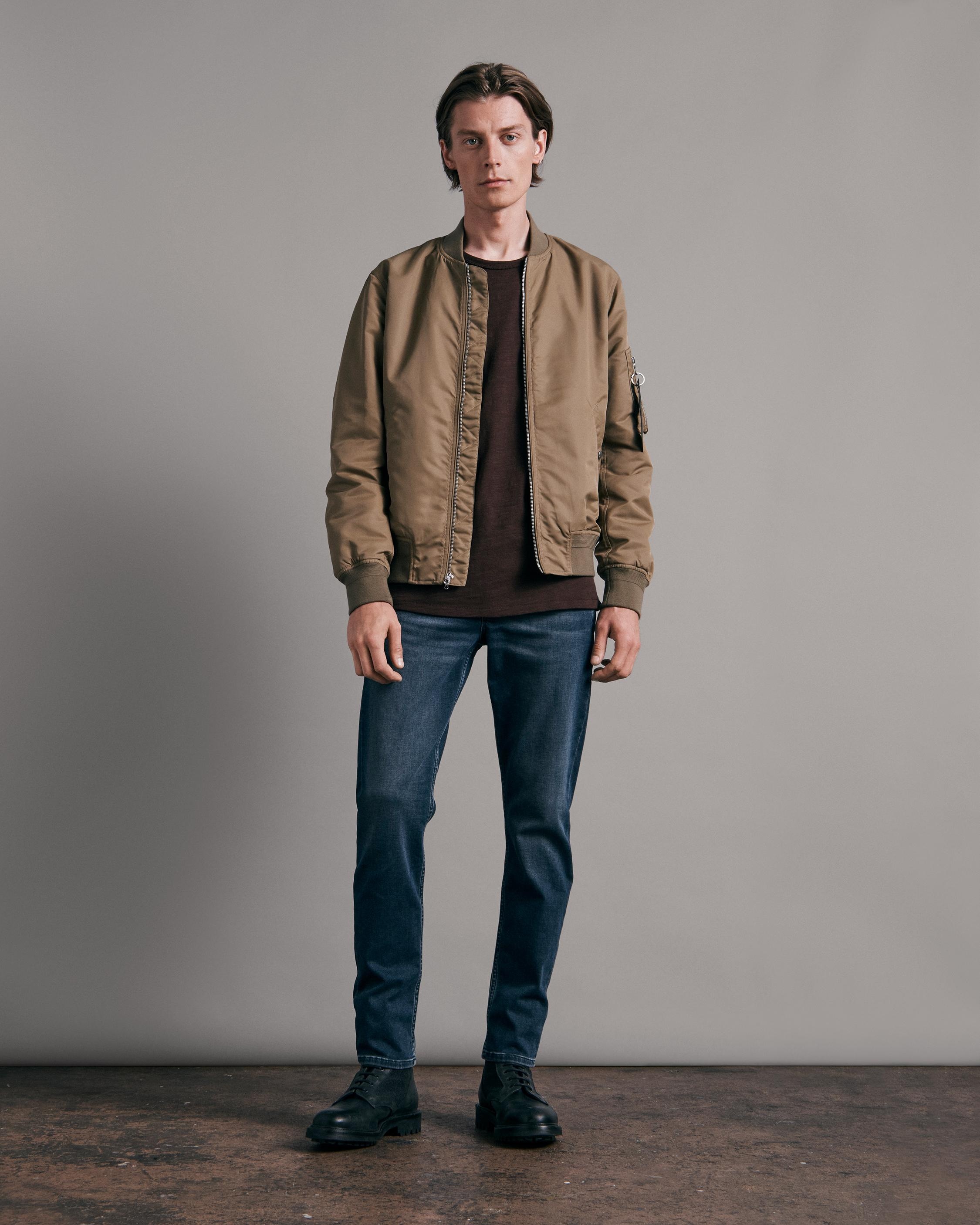 Fit 2 - Putnam
Slim Fit Dark Indigo Action Loopback Jean - 1
