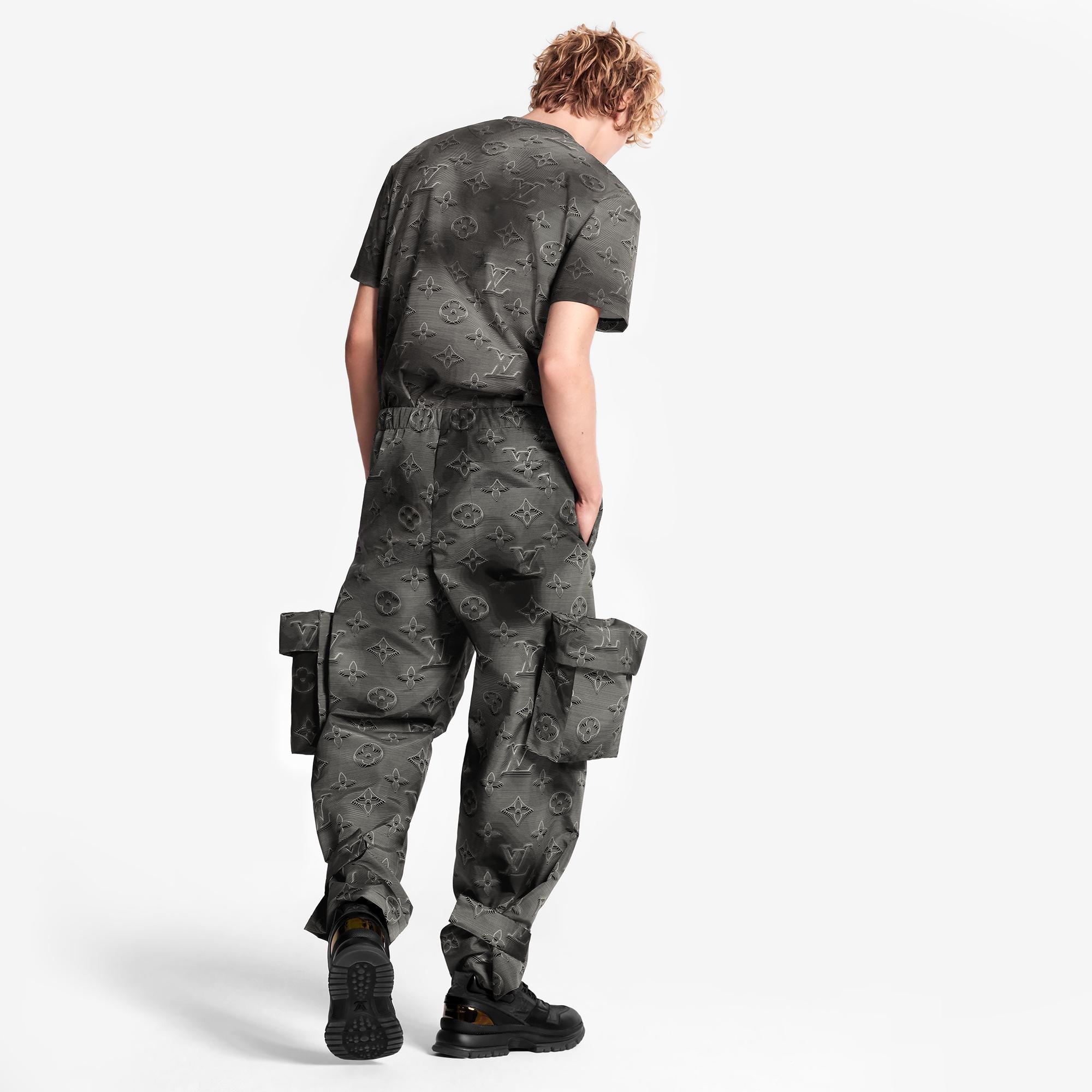 Monogram Removable 3D Pockets Cargo Pants - 4