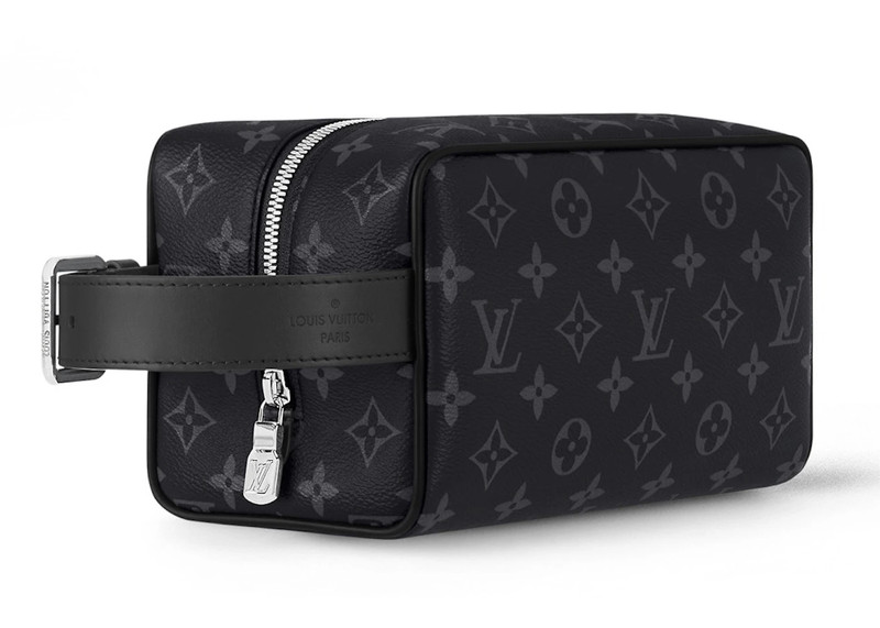 Louis Vuitton Louis Vuitton Locker Dopp Kit Monogram Eclipse Canvas outlook