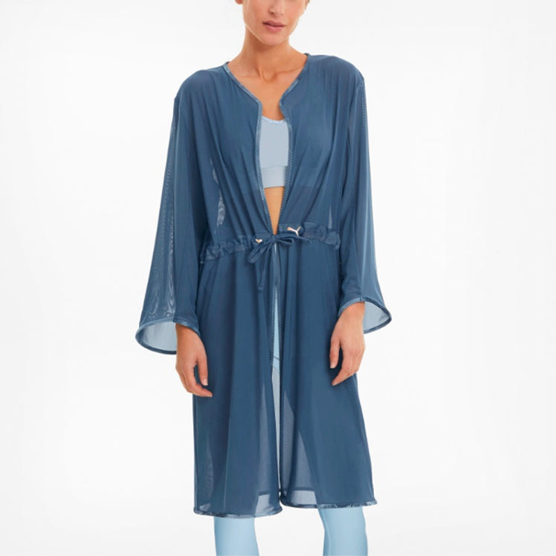 (WMNS) PUMA Exhale Power Mesh Gown 'Ensign Blue' 520402-89 3