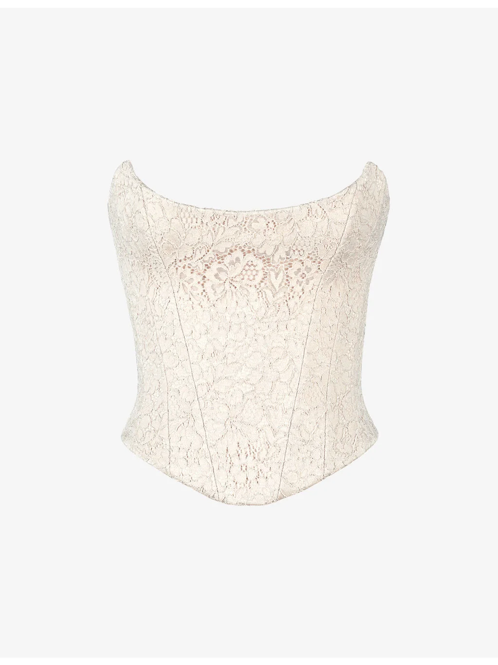 Larra Strapless Lace Corset Top - 1