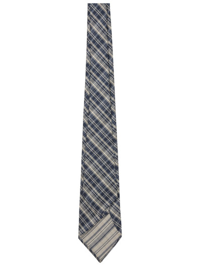 RRL by Ralph Lauren Navy & White Check Tie outlook