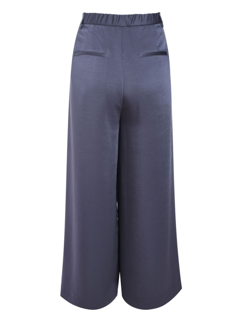 Vince mid-rise satin trousers outlook