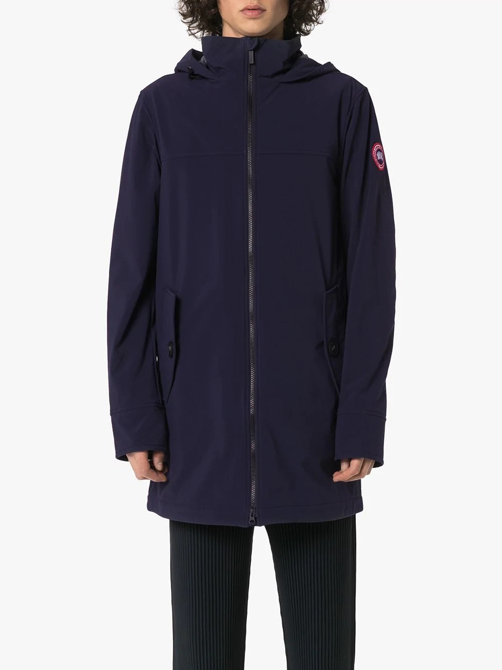 Kent hooded raincoat - 3