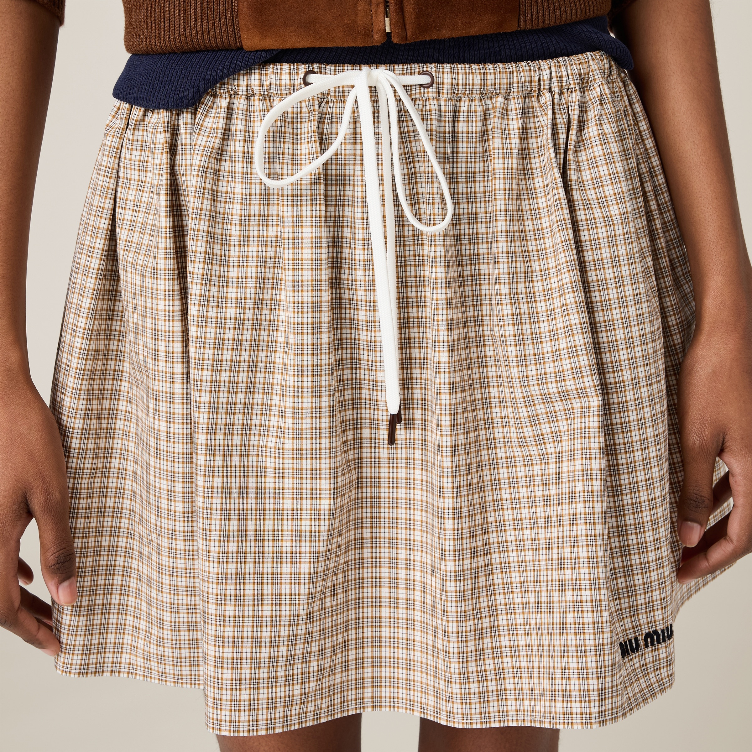 Checked miniskirt - 5