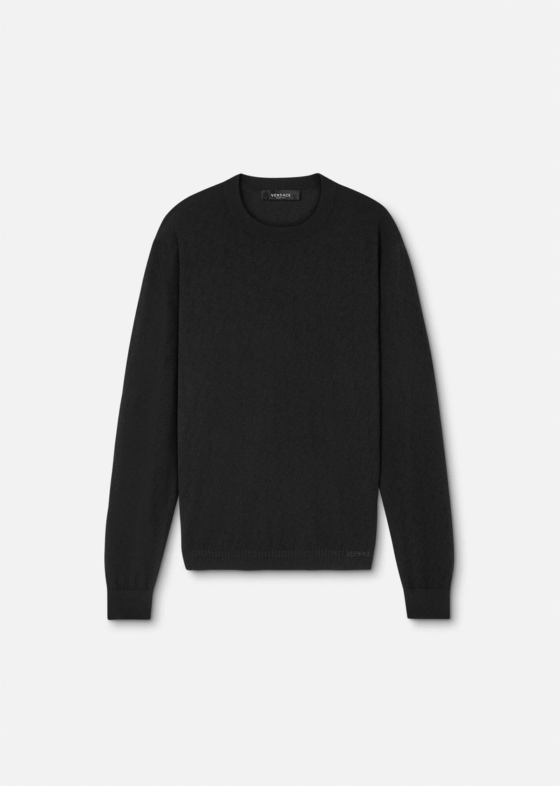 La Greca Silk Blend Sweater 1