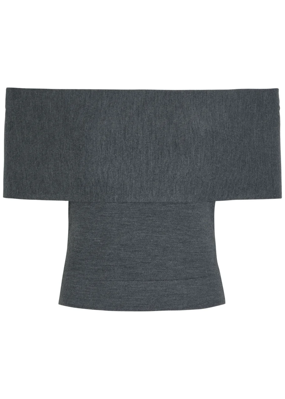 Simkhai Callahan Off-the-shoulder Wool top - 1