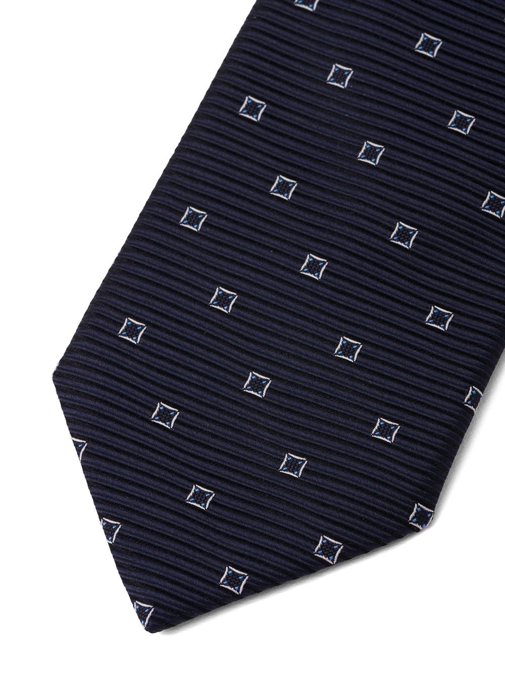 geometric print tie - 2