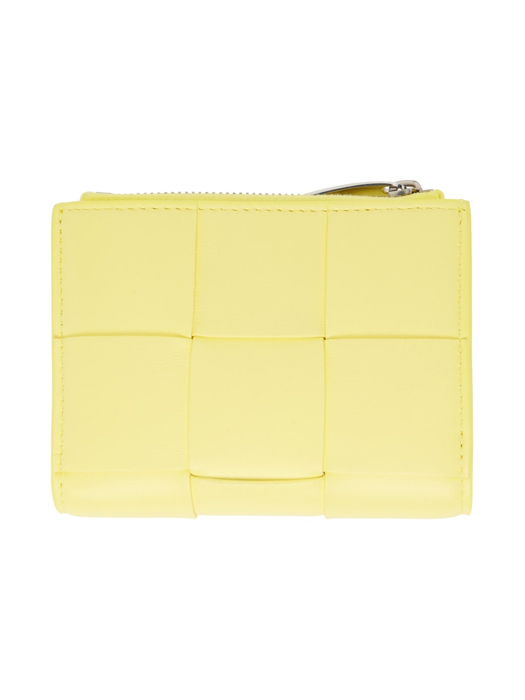 Yellow Zip Bifold Wallet - 2