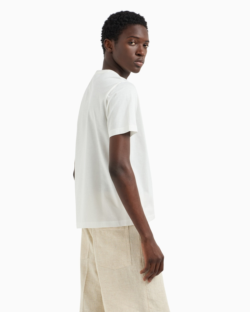 ASV JERSEY T-SHIRT WITH LAVENDER EMBROIDERY 3