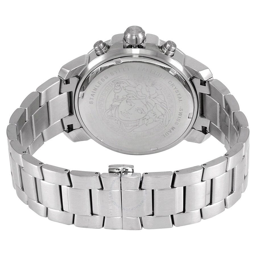 Versace Chronograph Quartz Silver Dial Men's Watch VE2E00321 - 3