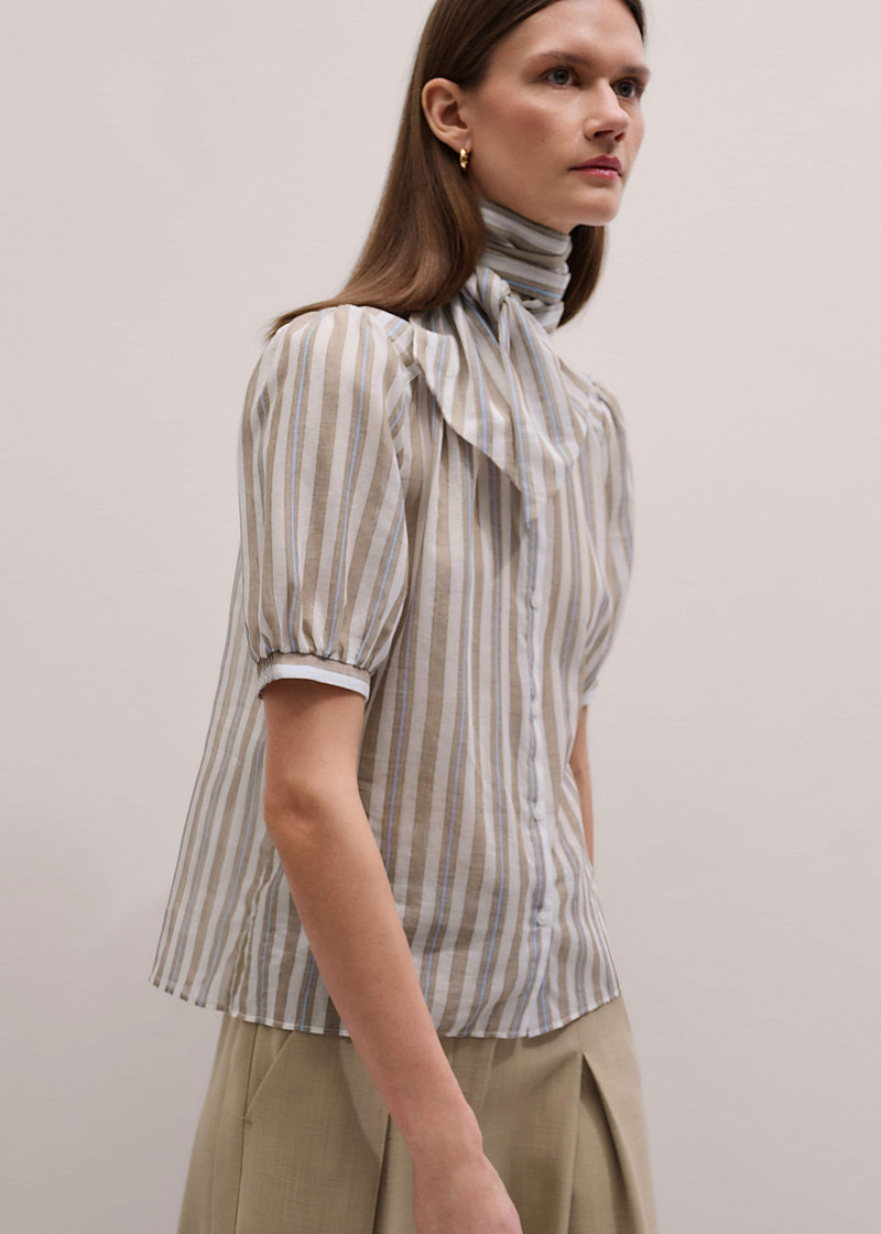 Soft Stripe Blouse 6
