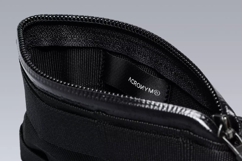 3A-MP2TS-BLK Modular Tec Sys Peripheral Pocket Black WR Zip 4