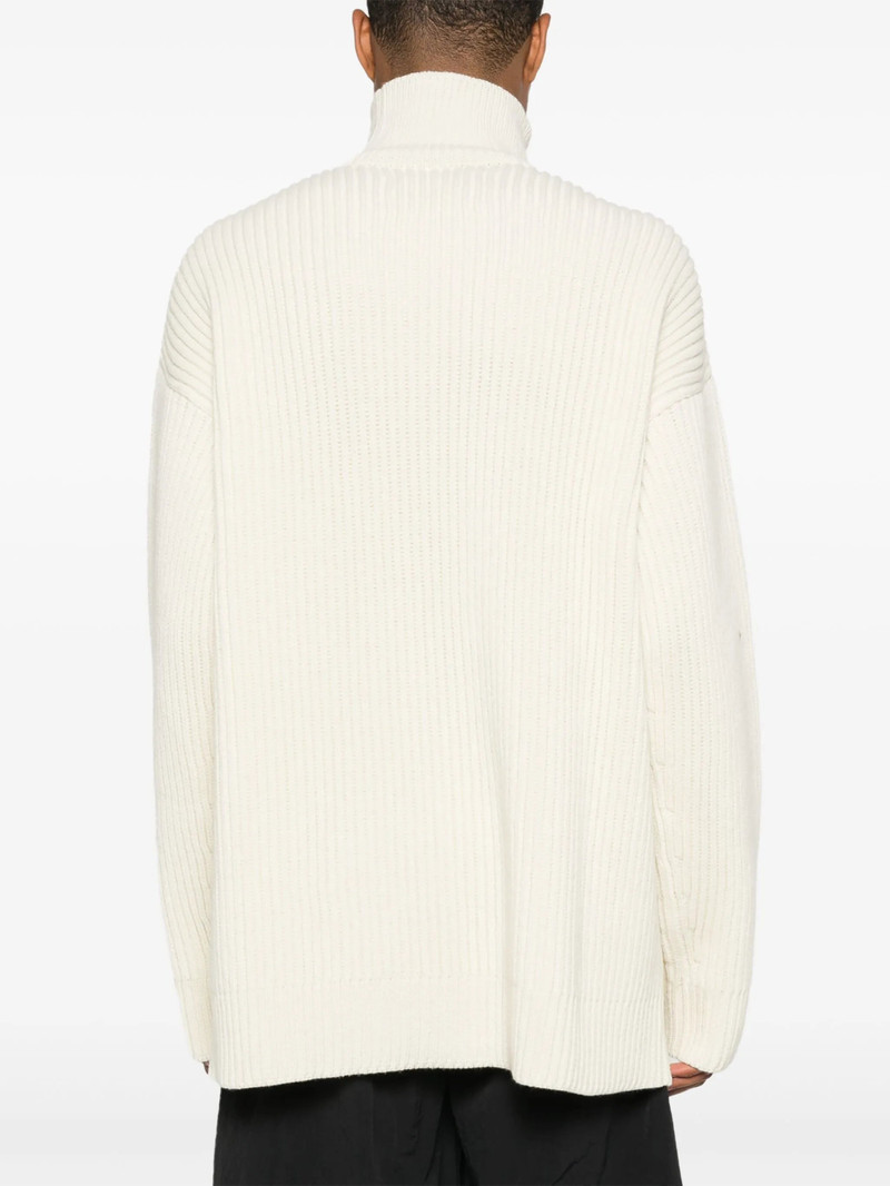 Jil Sander Ribbed Wool Jumper outlook