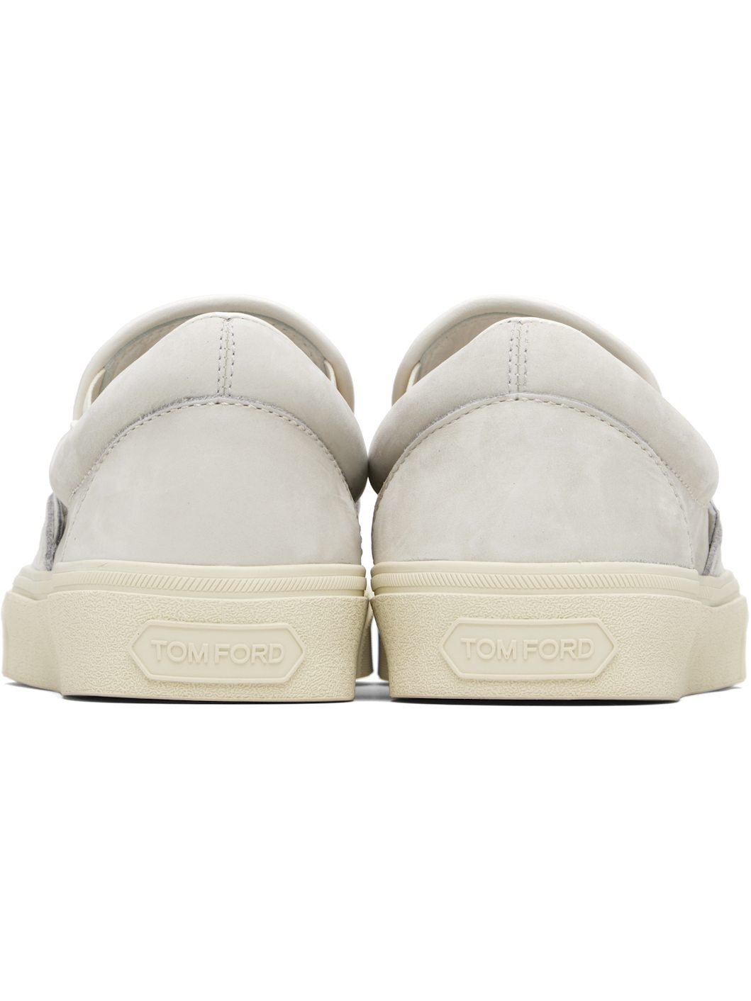 Gray Nubuck Jude Slip On Sneakers - 2