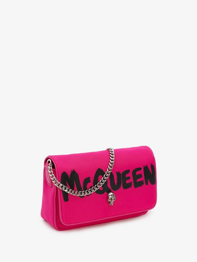 Small Skull Bag in Bobby Pink - 2