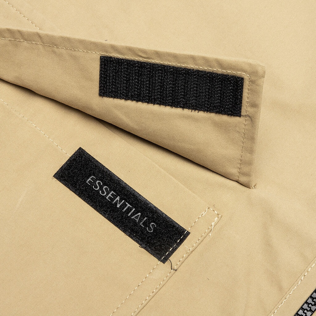 FEAR OF GOD ESSENTIALS WORK VEST - OAK - 4