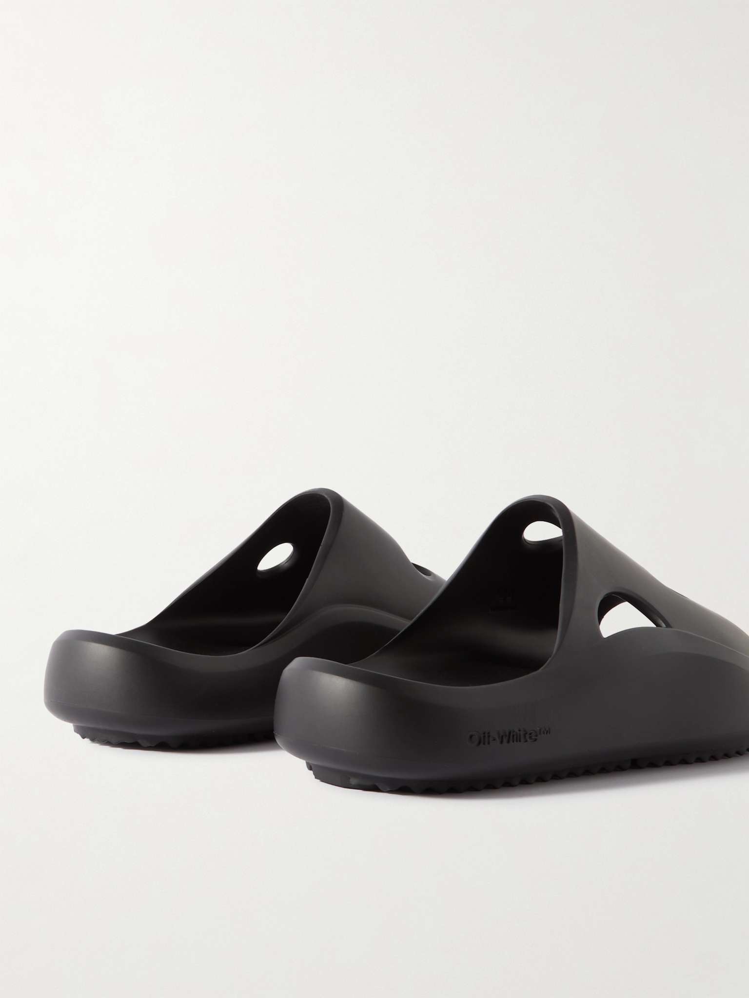 靴 Off White Meteo Cutout Slider Sandals 42 Off-White Meteor cut-out Slides | White | FARFETCH