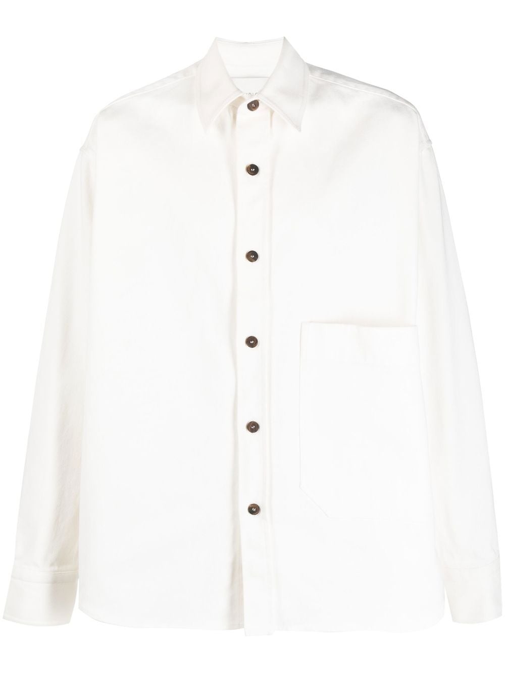 long-sleeved organic cotton shirt - 1
