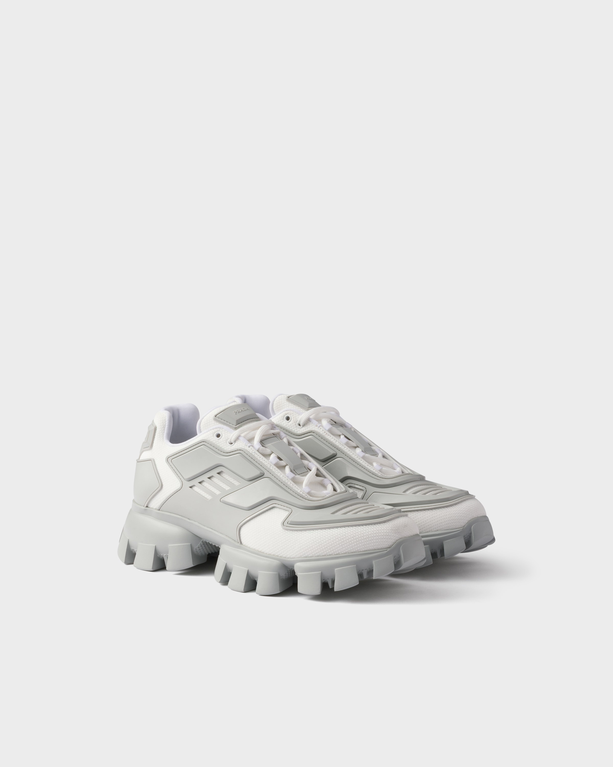 Prada Cloudbust Thunder knit fabric sneakers - 1