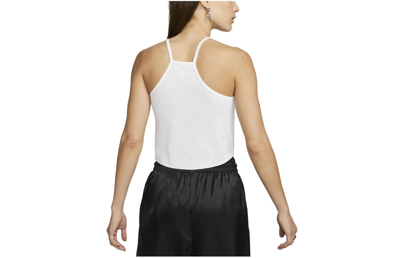 Nike (WMNS) Nike Sportswear Essentials Ribbed Tank 'White' DV7961-100 outlook