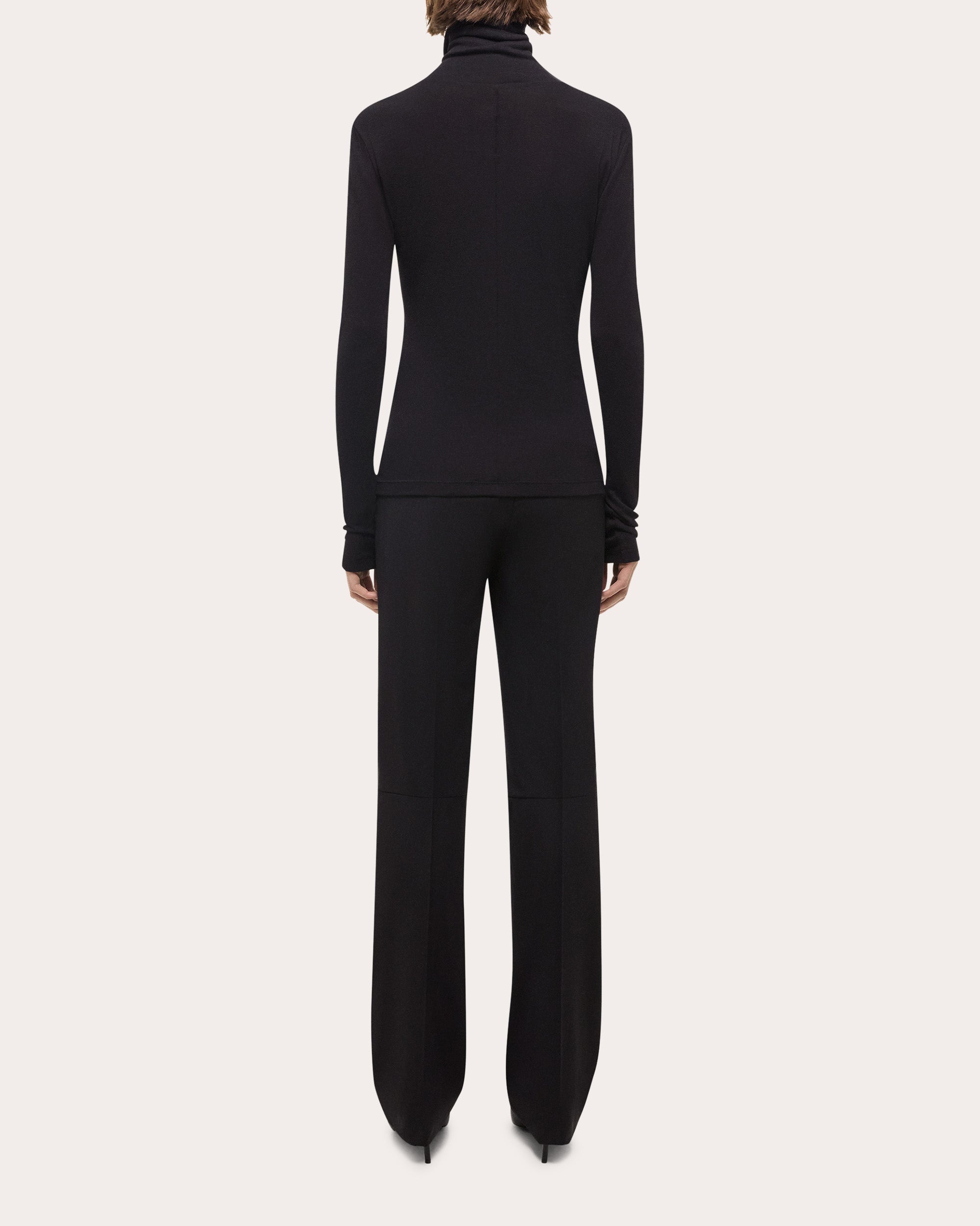 Slim Turtleneck Top - 2