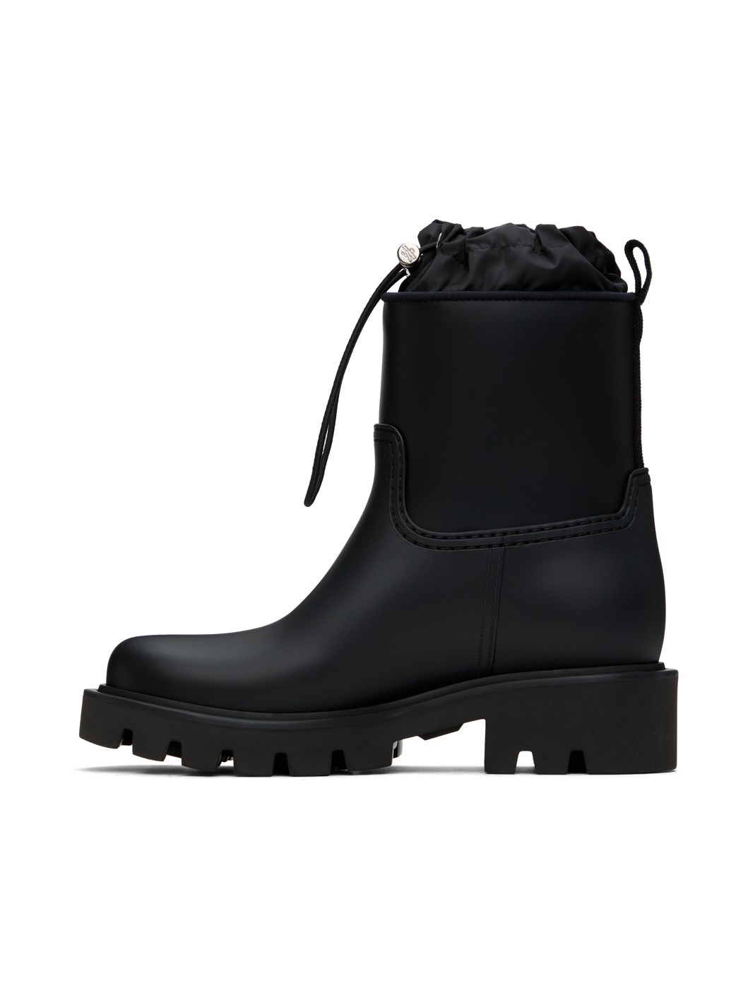 Black Kickstream Rain Boots - 3