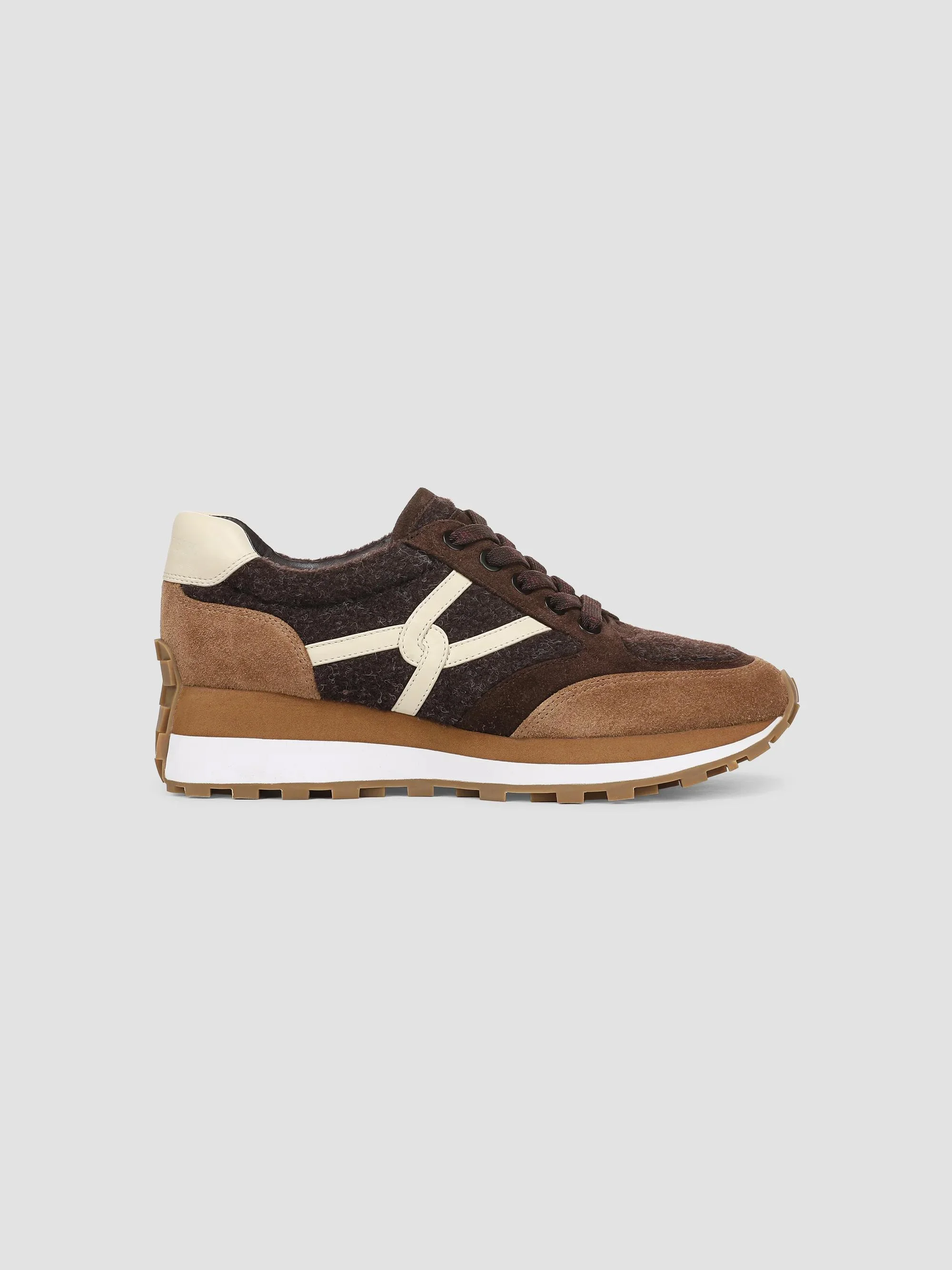 Women's Valentina 60MM Platform Sneakers - Espresso - 1
