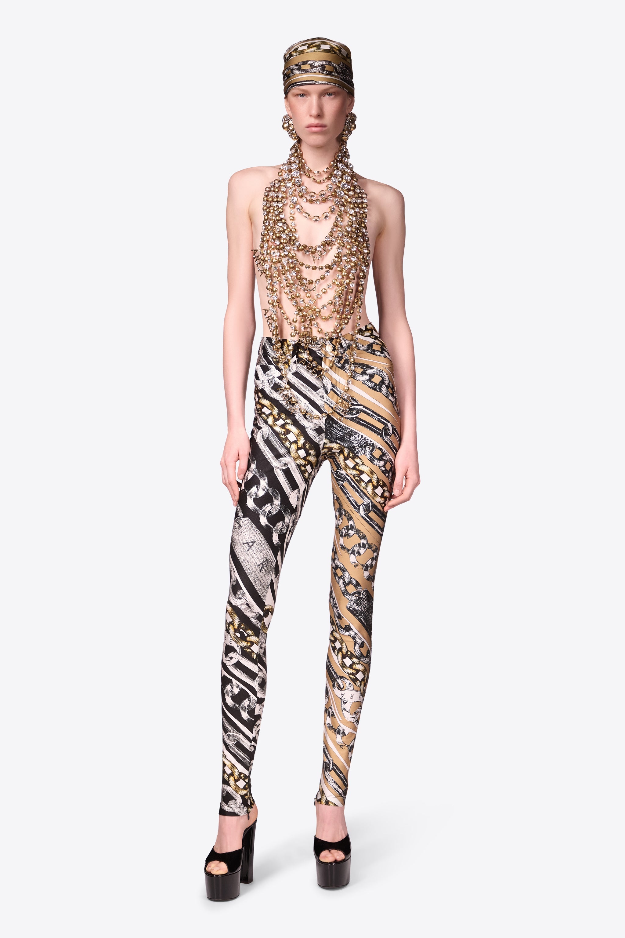 CHAIN PRINTED LEGGING - 4