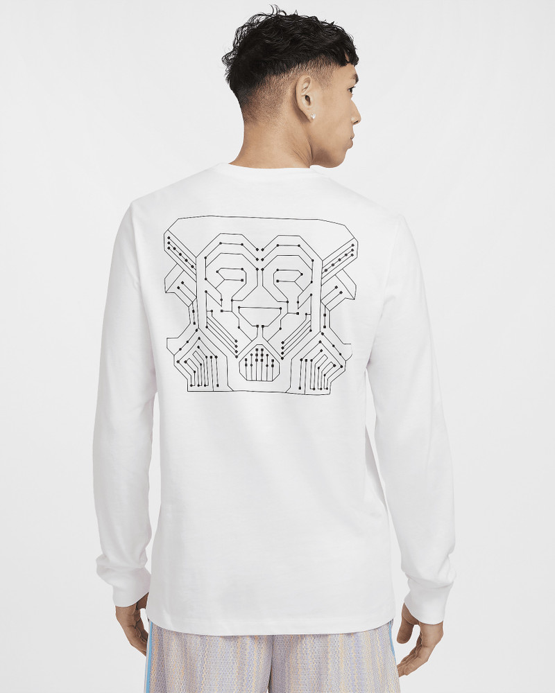 Nike LeBron Men's Max90 Long-Sleeve Basketball T-Shirt outlook