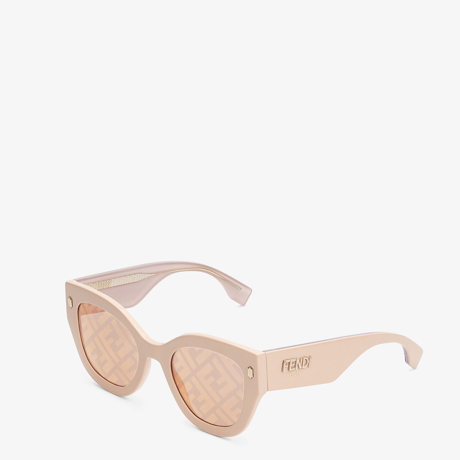 Powder pink acetate sunglasses - 2