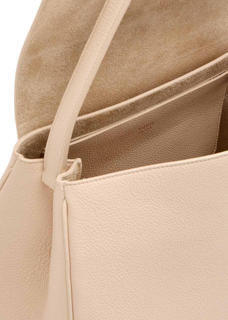 Khaite Audrey Grained Leather top Handle bag - 4