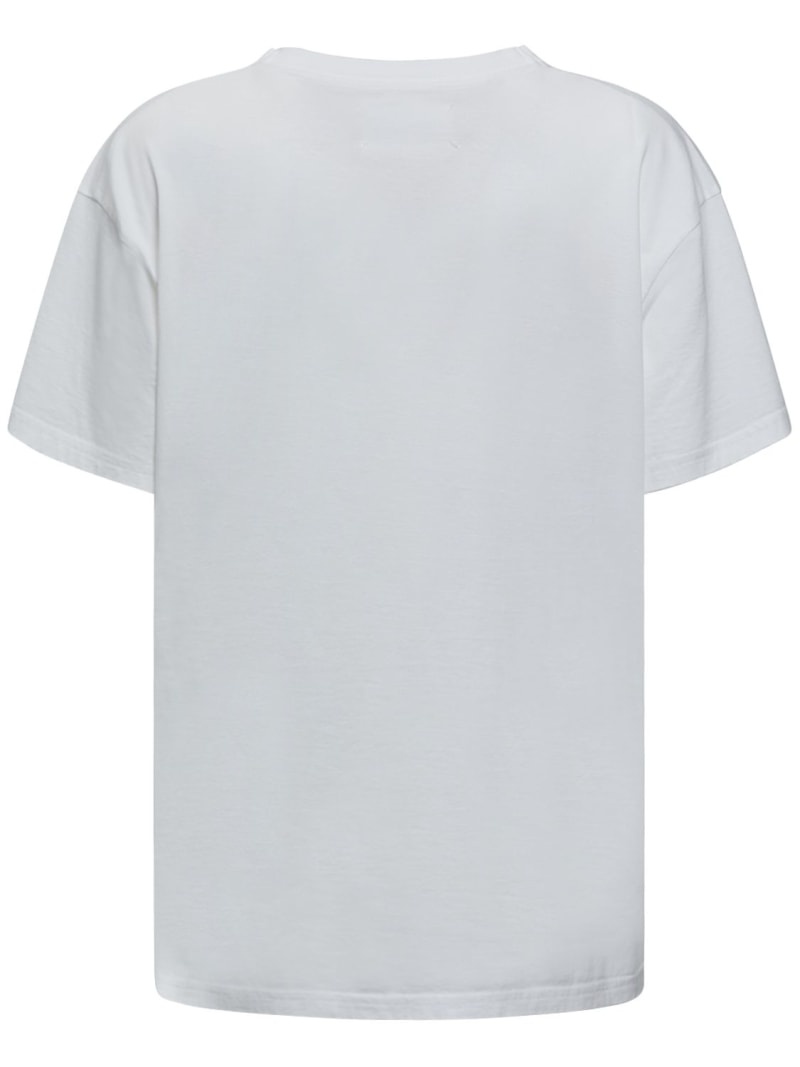 Logo cotton jersey t-shirt - 5
