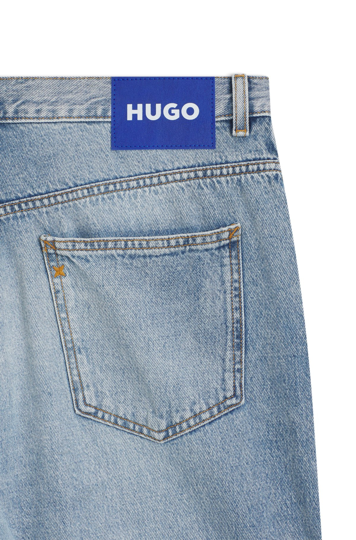 BAGGY-FIT JEANS IN HEAVYWEIGHT COTTON DENIM - 6