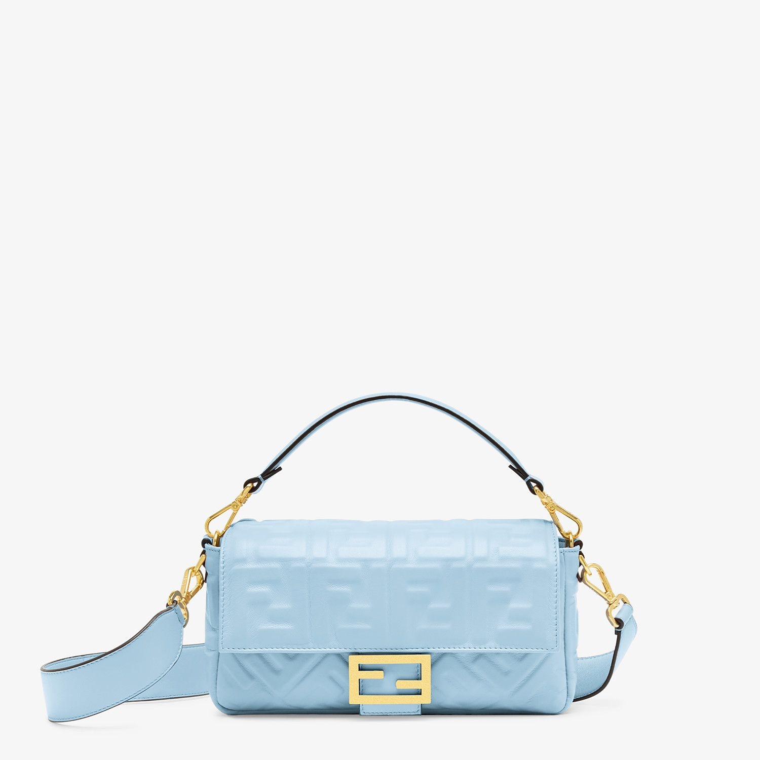 Light blue nappa leather bag - 1