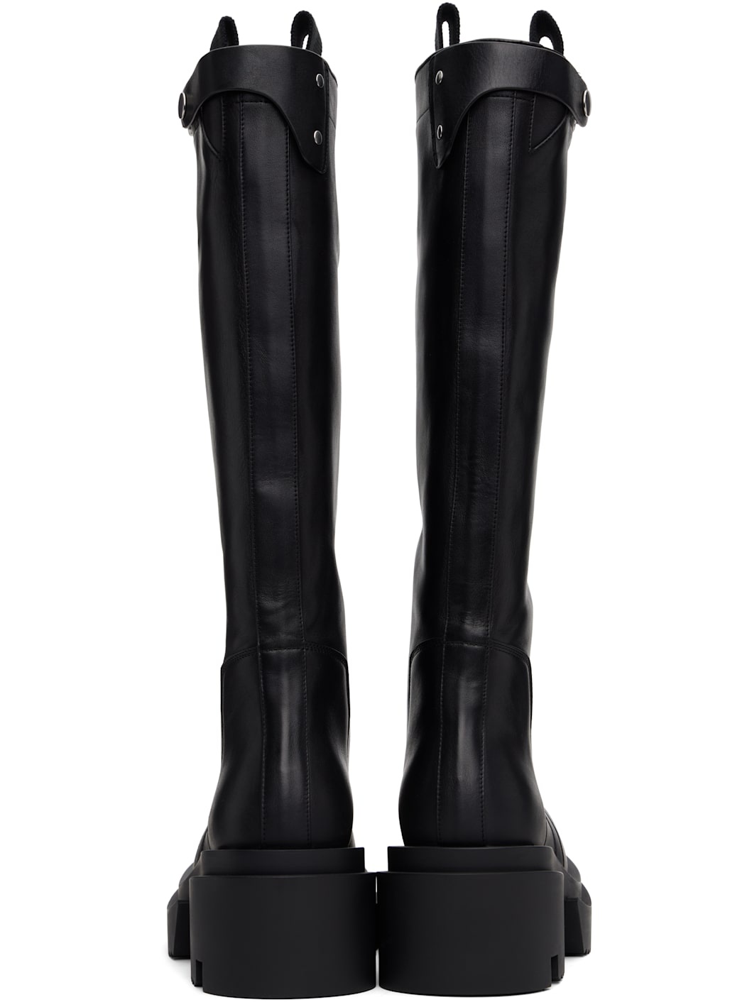 Black Hollywood Pull On Bogun Tall Boots - 2