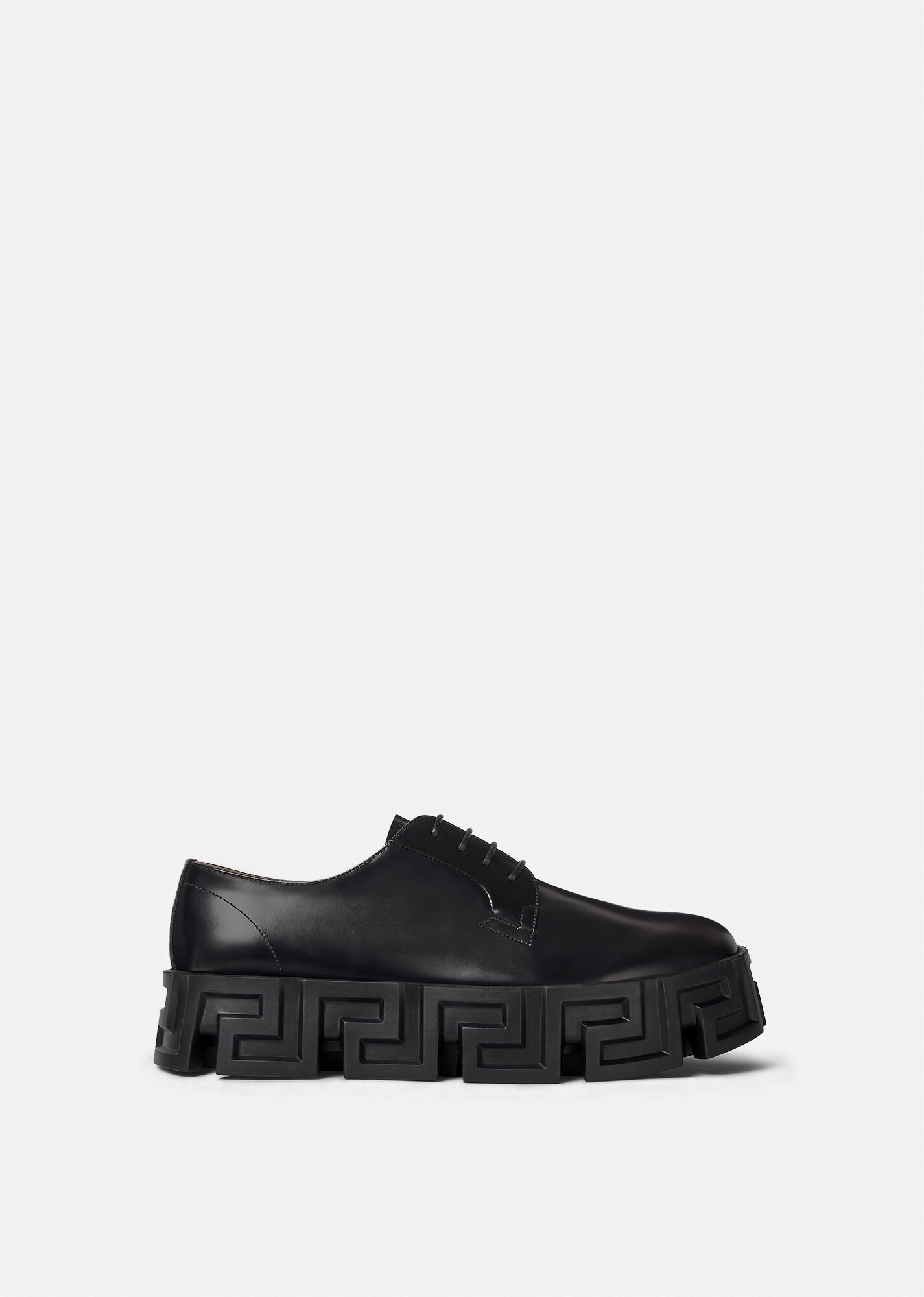 VERSACE Greca Labyrinth Lace-Up Shoes | REVERSIBLE