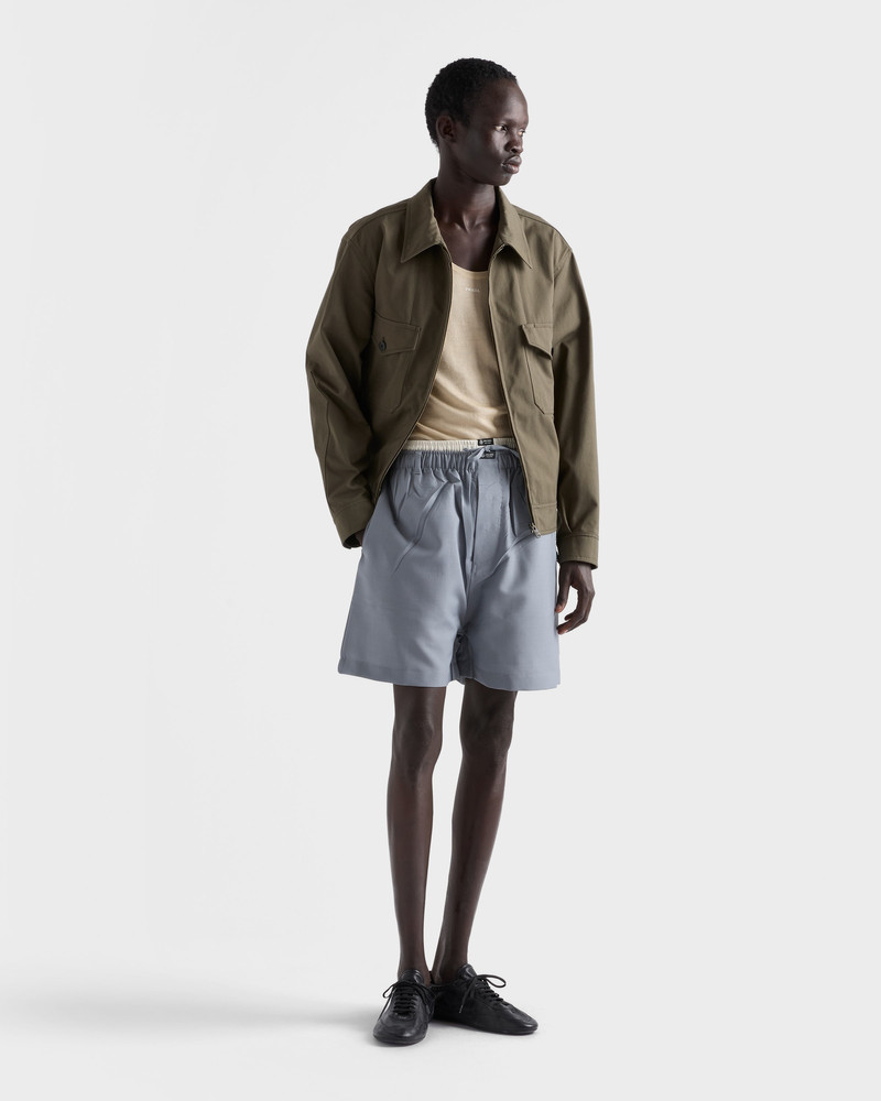 Prada Mohair wool Bermudas outlook