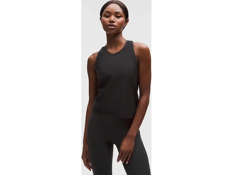 Zoned Ventillation Cropped Running Tank - 1