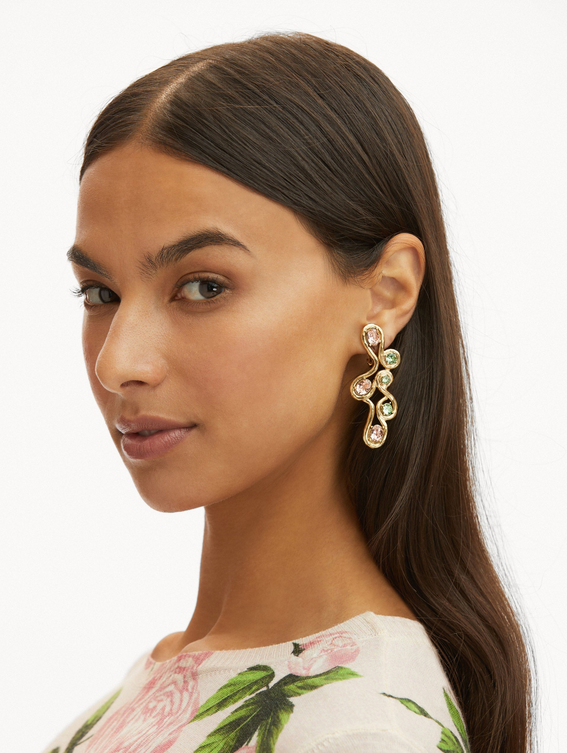 CRYSTAL WRAP EARRINGS - 2