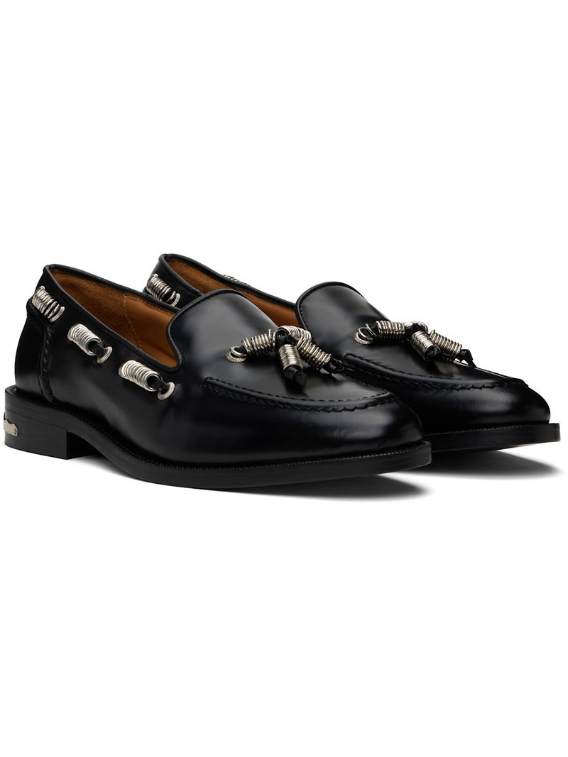 Black O-ring Loafers 4